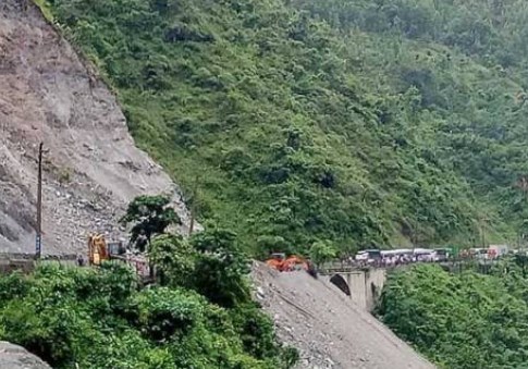 Landslides Obstruct Kaligandaki Corridor